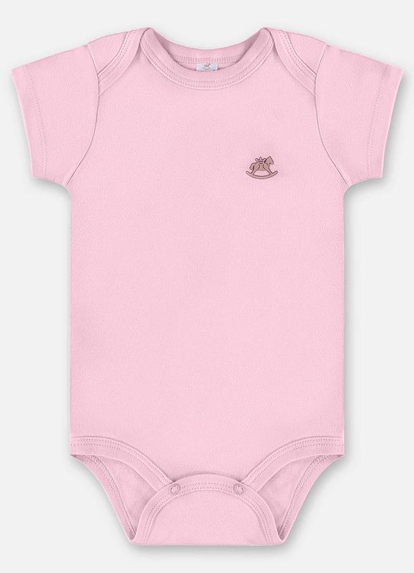 Up Baby - Body em Suedine Unissex para Bebê Roxo 1