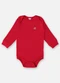 Up Baby - Body em Suedine Unissex para Bebê Vermelho - variação: Vermelho