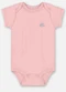 Up Baby - Body Manga Curta Unissex Suedine Vermelho - variação: Rosa
