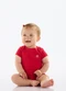 Up Baby - Body Manga Curta Unissex Suedine Vermelho - variação: Vermelho