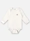 Up Baby - Body Manga Longa Unissex Suedine Preto - variação: Bege