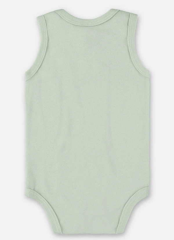 Up Baby - Body Regata Suedine Unissex Bebê Verde 2