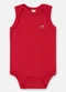 Up Baby - Body Regata Suedine Unissex Bebê Azul - variação: Vermelho