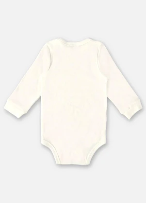 Up Baby - Body Unissex para Bebê Off White - UP BABY