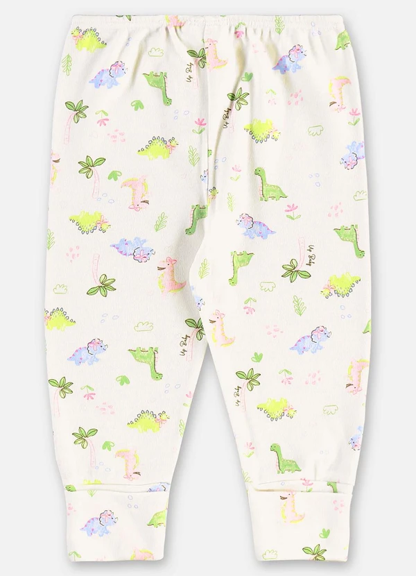 Up Baby - Calça Suedine Bebê Menina Bege 3