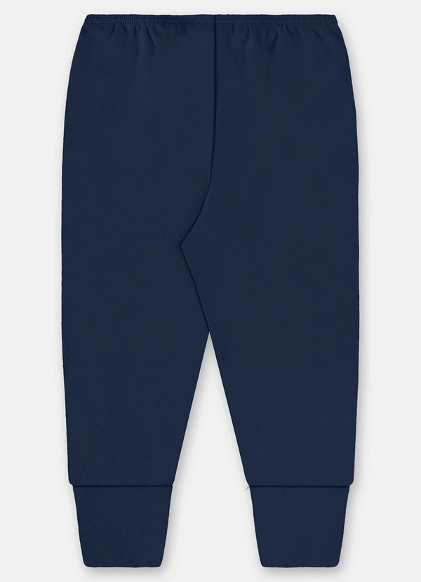Up Baby - Calça Unissex Bebê Suedine Azul 2