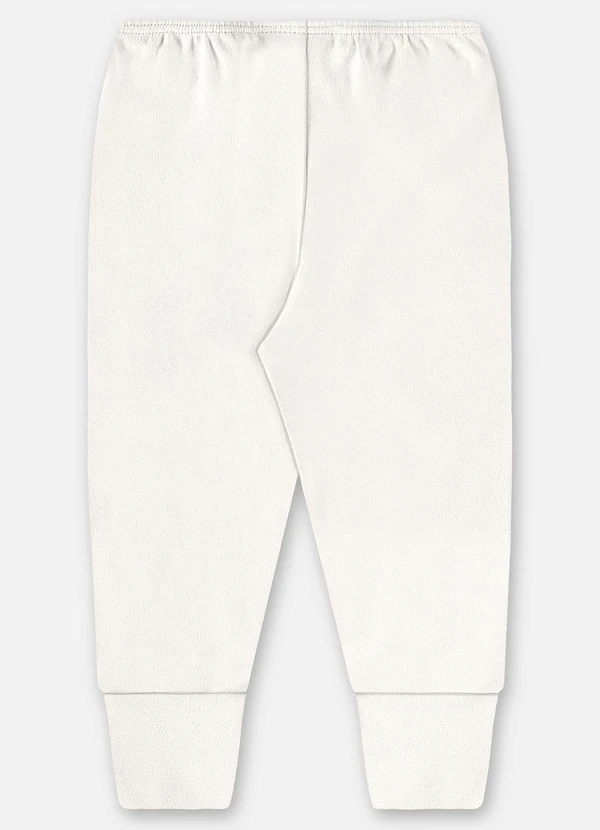 Up Baby - Calça Unissex Bebê Suedine Bege 2