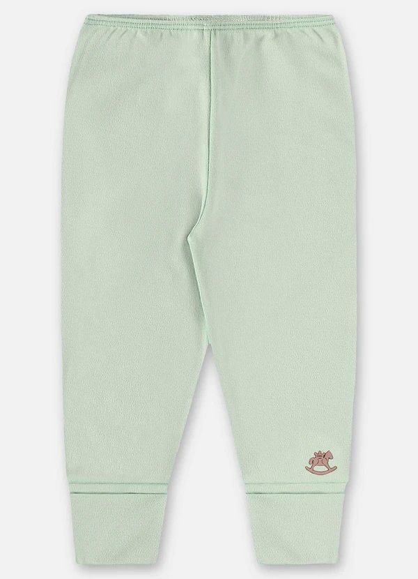 Up Baby - Calça Unissex Bebê Suedine Verde
