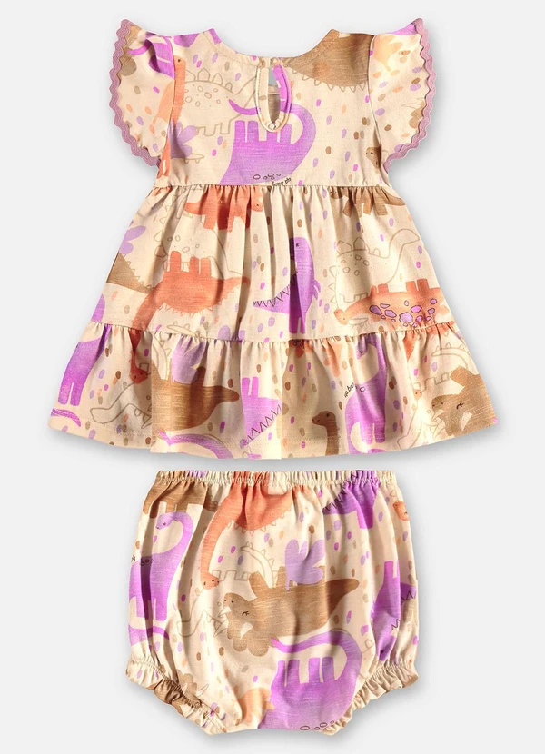 Up Baby - Conjunto Bebê Algodão Roxo 3