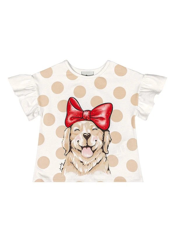 Quimby - Conjunto Bebê com Blusa e Bermuda Vermelho 2