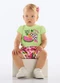 Quimby - Conjunto Bebê com Blusa e Short Verde - variação: Verde
