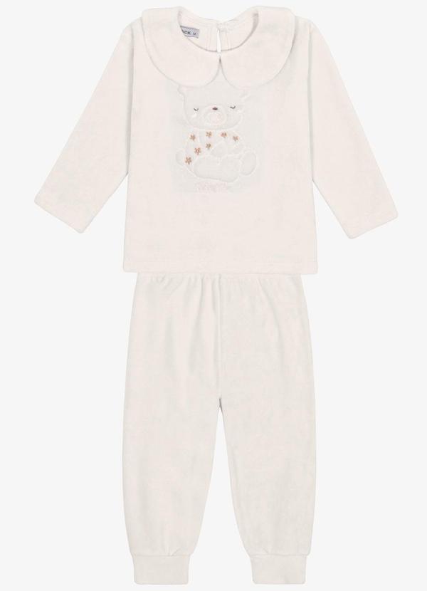 Trick Nick - Conjunto Blusa com Calça Feminino Bege 1