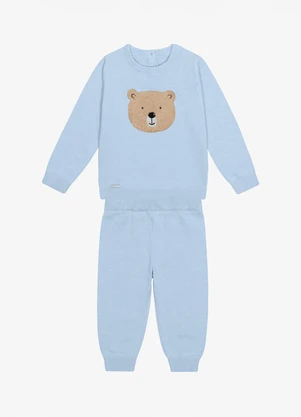 Trick Nick - Conjunto Blusa com Calça Unissex Azul - TRICK NICK