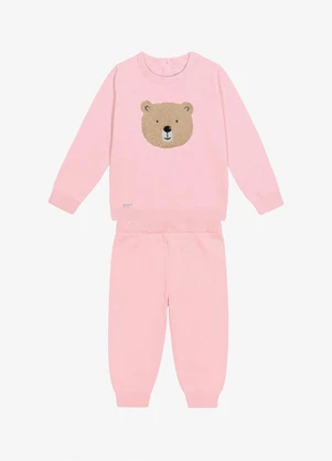 Trick Nick - Conjunto Blusa com Calça Unissex Rosa - TRICK NICK