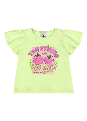 Quimby - Conjunto Blusa e Legging Bebê Verde - QUIMBY