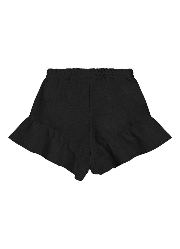 Quimby - Conjunto Blusa e Short Bebê Menina Preto 5