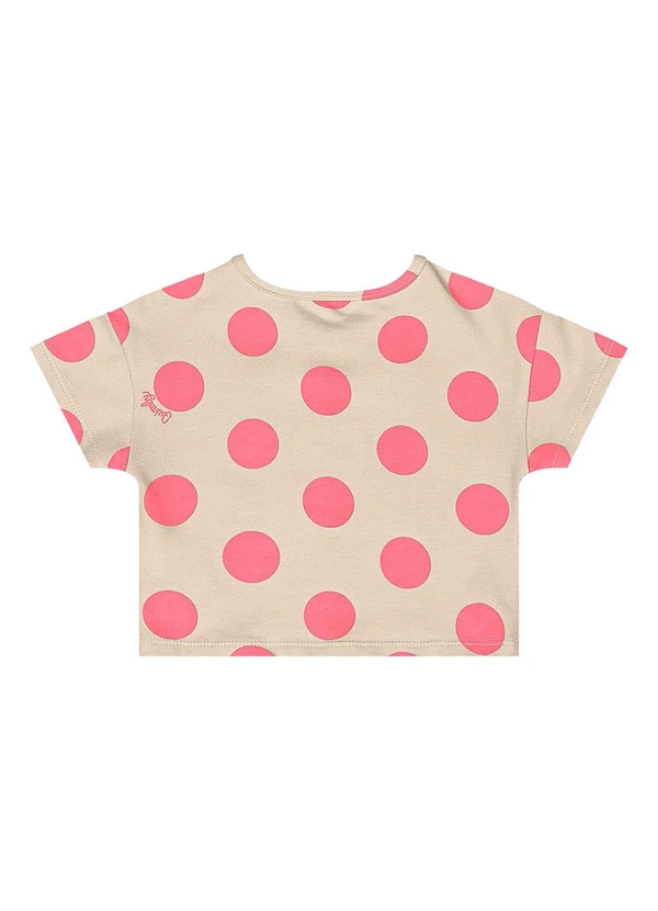 Quimby - Conjunto Blusa e Short Bebê Menina Rosa 5