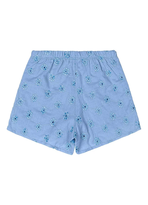 Quimby - Conjunto Blusa e Short Laise Bebê Azul 5