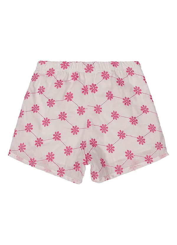 Quimby - Conjunto Blusa e Short Laise Bebê Rosa 7