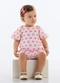 Quimby - Conjunto Blusa e Short Laise Bebê Rosa - variação: Rosa