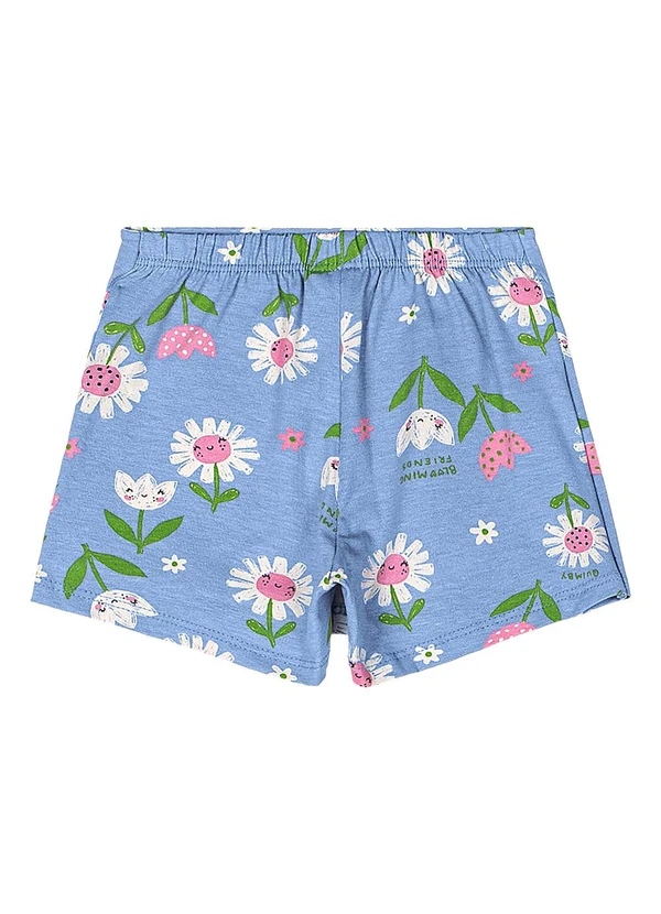 Quimby - Conjunto Blusa e Short-Saia Bebê Bege 5