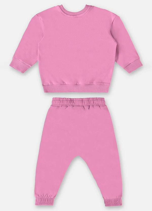 Up Baby - Conjunto Blusão e Calça Unissex Bebê Roxo 2