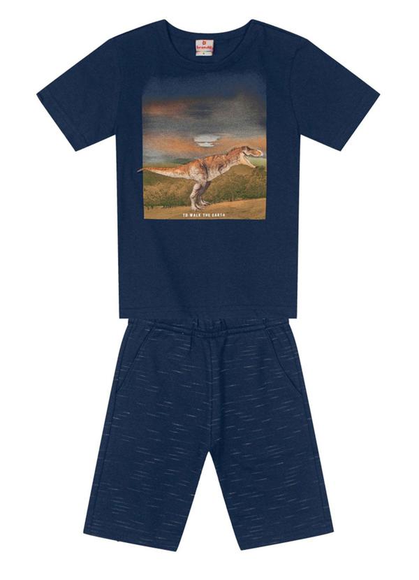 Brandili - Conjunto Dinossauro Menino Azul