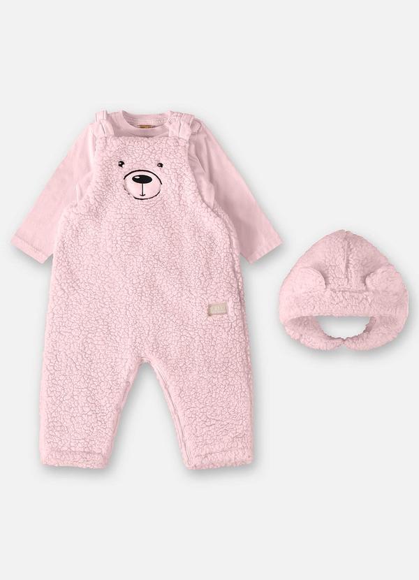 Up Baby - Conjunto Unissex para Bebê Rosa 2