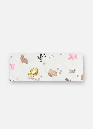 Up Baby - Faixa Dupla Suedine Menina Estampado - UP BABY
