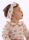 Up Baby - Faixa Estampa Detalhes Rosa Branco - variação:  