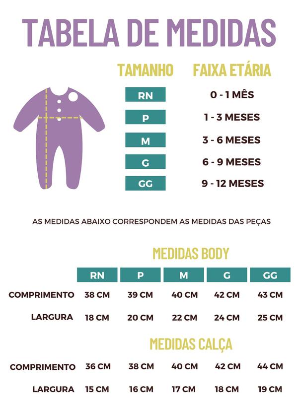 Atelie da Crianca - Kit Body Bebê 3 Peças Joaninha Vermelho 5