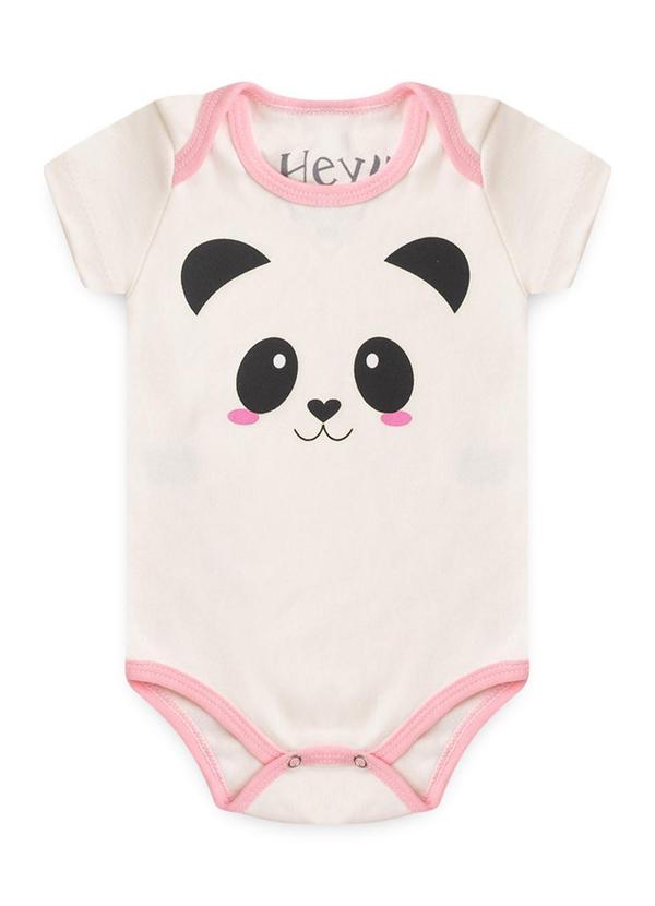 Atelie da Crianca - Kit Body Bebê 3 Peças Panda Branco 3