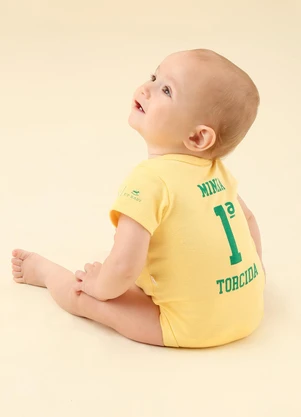 Up Baby - Kit Bebe Brasil Body Lenço Umedecido e Colonia Amarelo - UP BABY