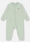 Up Baby - Macacão Unissex Bebê Suedine Rosa - variação: Verde