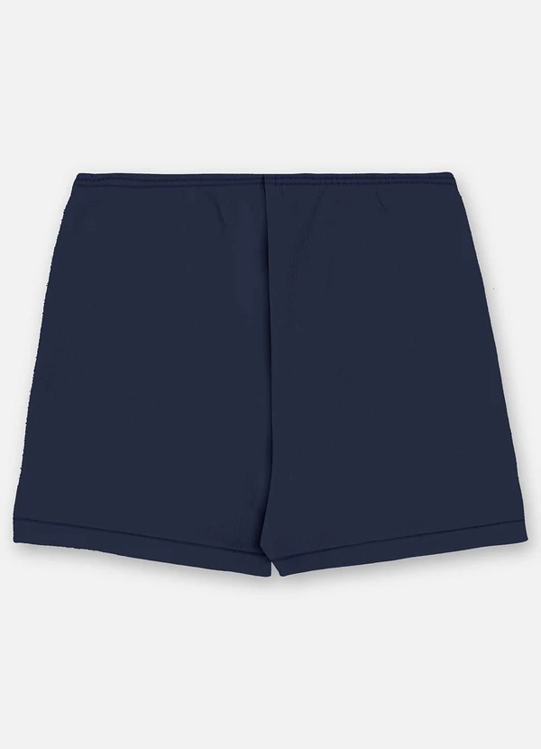 Up Baby - Short Unissex Bebê Suedine Azul 2