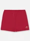 Up Baby - Short Unissex Bebê Suedine Marrom - variação: Vermelho