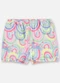 Up Baby - Shorts Suedine Bebê Menina Bege - variação: Branco