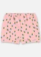 Up Baby - Shorts Suedine Bebê Menina Bege - variação: Rosa