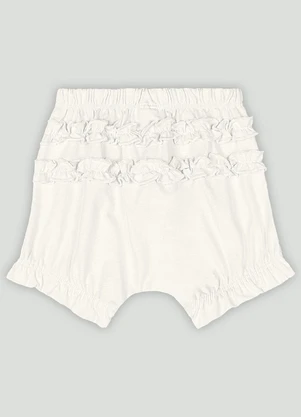 Up Baby - Tapa Fraldas para Bebê Menina Branco - UP BABY