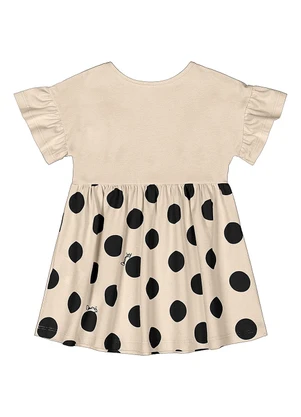 Quimby - Vestido Coelhinho Bebê Menina Preto - QUIMBY