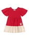 Quimby - Vestido Cotton Bebê Menina Vermelho - variação: Vermelho