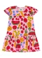 Quimby - Vestido Frutinhas Bebê Menina Branco - variação: Roxo