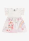 Rovi Kids - Vestido Infantil com Estampa Malha Bege - variação: Bege