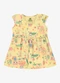 Rovi Kids - Vestido Infantil Estampado Malha Rosa - variação: Amarelo