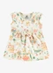 Rovi Kids - Vestido Infantil Estampado Malha Amarelo - variação: Bege