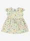 Rovi Kids - Vestido Infantil Meia Malha Estampado Rosa - variação: Verde
