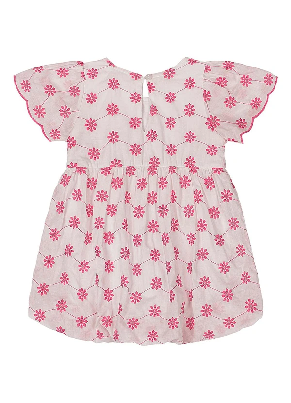 Quimby - Vestido Laise Bebê Menina Rosa 3