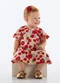 Quimby - Vestido Tomates Bebê Menina Vermelho - variação: Vermelho