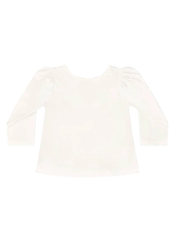 Quimby - Blusa Manga Longa para Bebê Bege 4