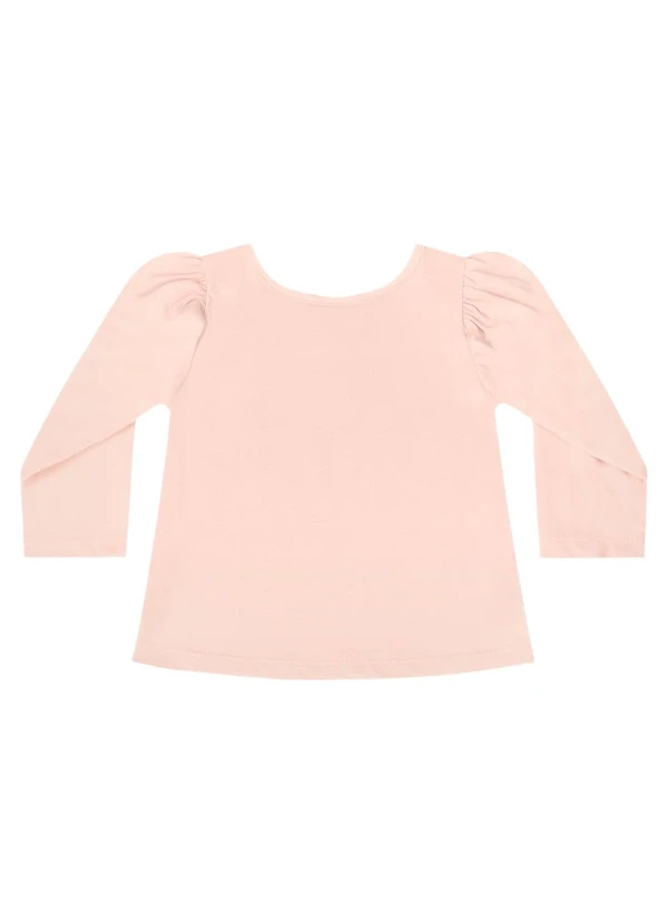 Quimby - Blusa Manga Longa para Bebê Rosa 2